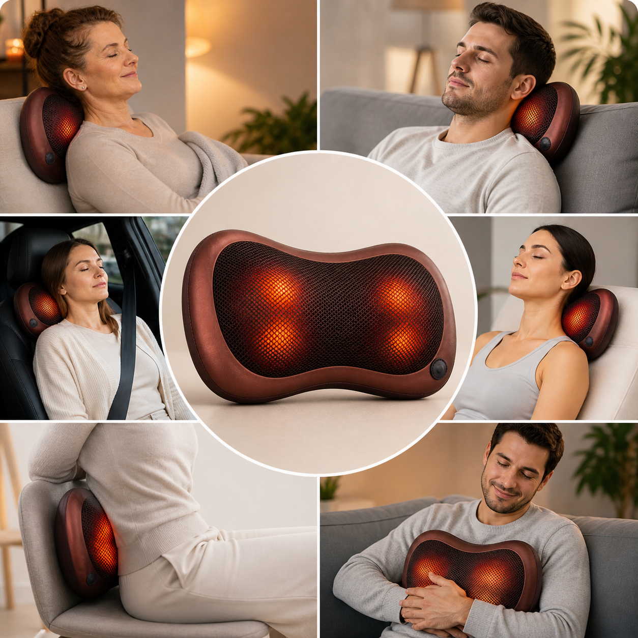 Masajeador Cervical Térmico Pro