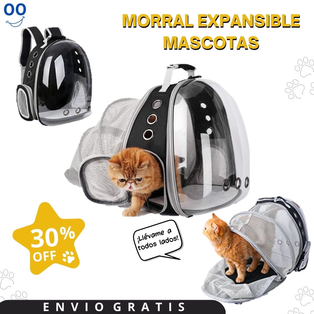 Morral Expansible Para Mascotas